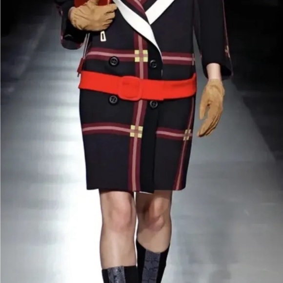 Prada Mary Jane Black Suede Grey Python Copper Metallic Boots Size 38 Rare New - Picture 4 of 10